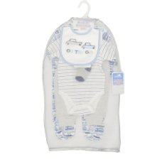 BG307: Boys 6 Piece Gift Set (NB-9 Months)